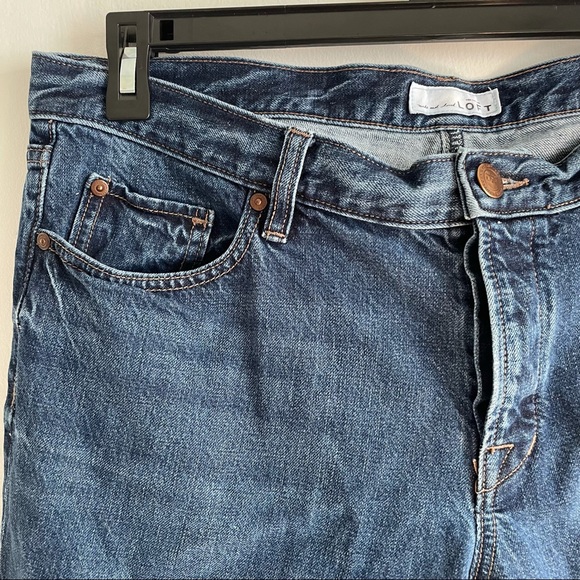 Loft Size 31 / 12 Button Front Skinny Jeans - Picture 2 of 8